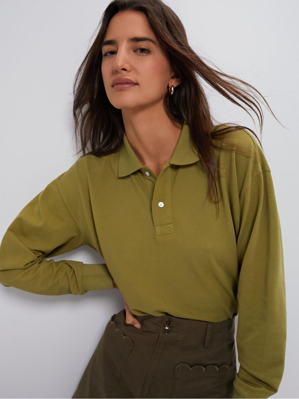 Tuckernuck Pique Holmes Longsleeve Polo Shirt
